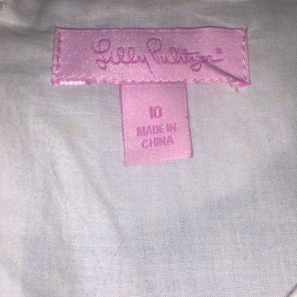 Lilly Pulitzer Black dress size 10 - Picture 3 of 9